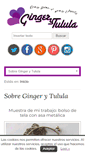 Mobile Screenshot of gingerytulula.com